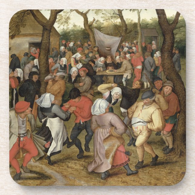 Porta-copo O banquete do casamento (Frente)