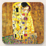 Porta-copo O Beijo de Gustav Klimt<br><div class="desc">A pintura de Beijo, belas artes pelo artista austríaco Gustav Klimt</div>