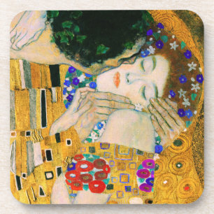 Porta-copo O Beijo de Gustav Klimt