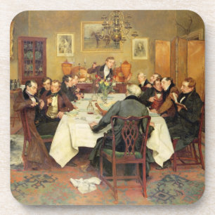 Porta-copo O brinde "queridos e esposas" do Bagman (óleo