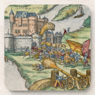 Porta-copo O cerco de Louvain e o heroísmo de Harman Reu
