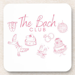 Porta-copo O Clube Bach – Design de Despedida de Solteira