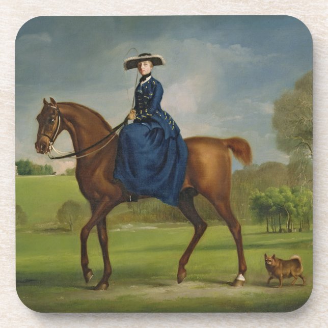 Porta-copo O condessa de Coningsby no traje do Ch (Frente)