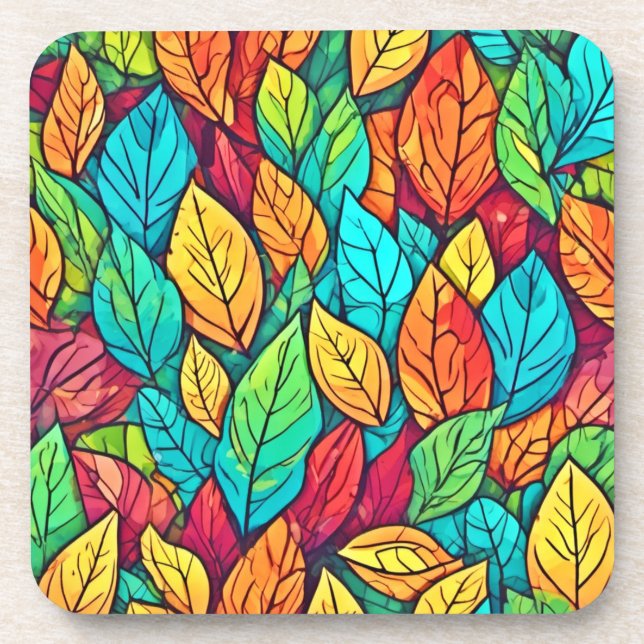 Porta-copo O desenho animado deixa arte (Frente)
