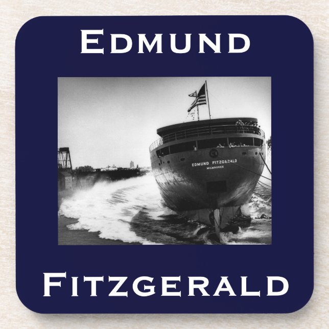 Porta-copo O Edmund Fitzgerald (Frente)