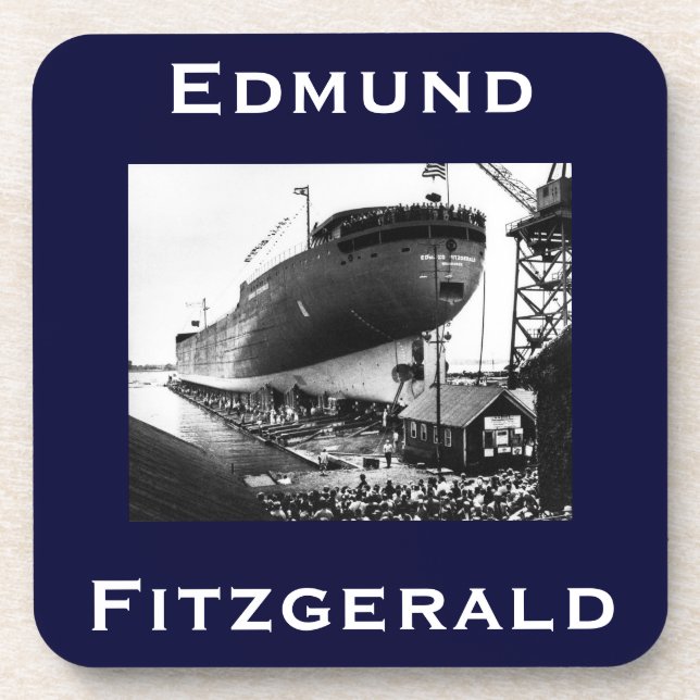 Porta-copo O Edmund Fitzgerald (Frente)