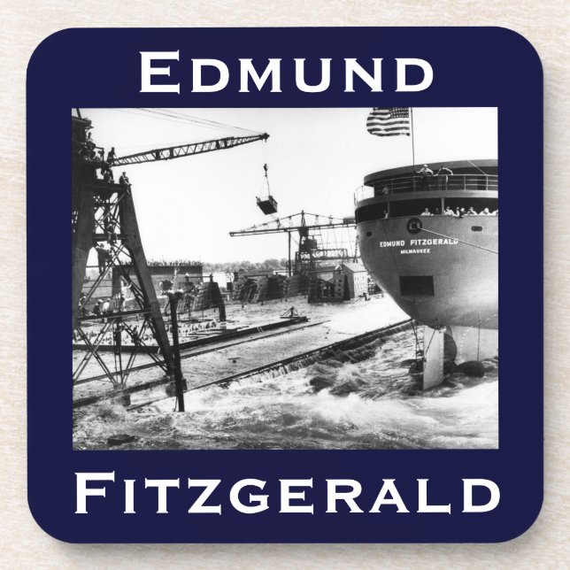 Porta-copo O Edmund Fitzgerald (Frente)