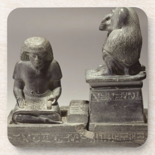 Porta-copo O escrevente real Nebmertuf escrevendo sob o prote