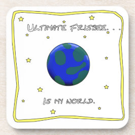 Porta-copo O Frisbee final é meu mundo