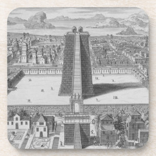 Porta-copo O grande templo de Vitsliputsli em Cidade do