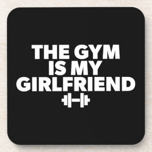Porta-copo O Gym É O Meu Namorada - Engraçado Trabalho Novame