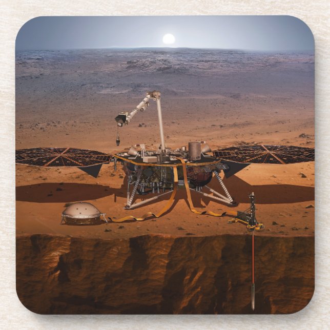 Porta-copo O Insight Lander (Frente)