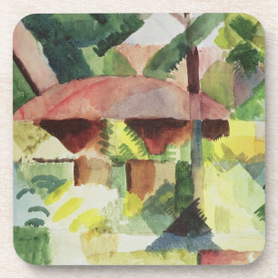 Porta-copo O jardim, 1914 (w/c no papel)