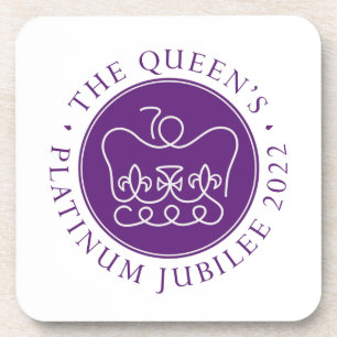 Porta-copo O Jubileu Platinum da Rainha