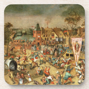 Porta-copo O Kermesse do banquete de St George