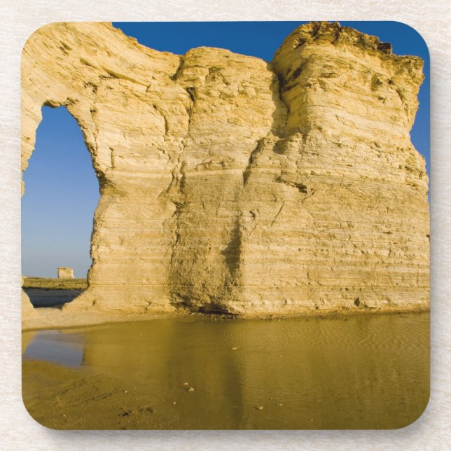 Porta-copo O keyhole of the Monument Rocks aka Chalk (Frente)