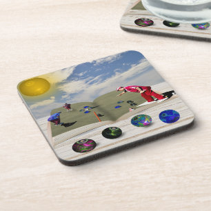 Porta-copo O Livro Dos Bolinhos De Lâmpadas Destacam Portas c