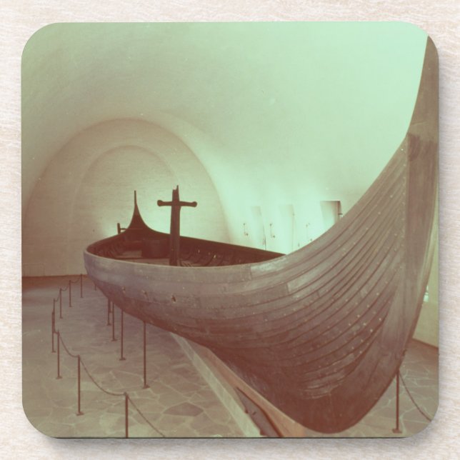 Porta-copo O longship de Gokstad (madeira) (Frente)