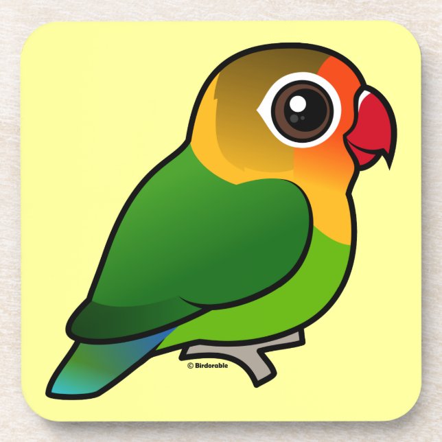 Porta-copo O Lovebird de Fischer (Frente)