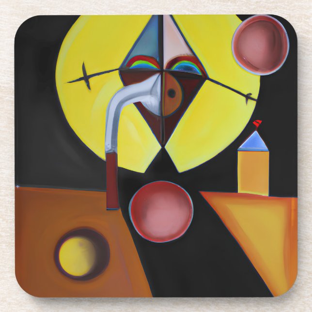 Porta-copo O Médico da Peste - Pintura a Óleo (Frente)