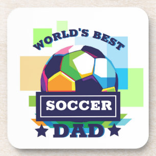 Porta-copo O melhor Dia de os pais de Pai de futebol do mundo