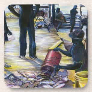 Porta-copo O Menu de Hoje, Ilha Harbor