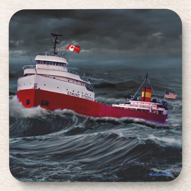 PORTA-COPO O NAUFRÁGIO DO EDMUND FITZGERALD (Frente)