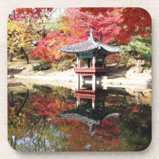 Porta-copo O outono de Seoul colore portas copos da cortiça