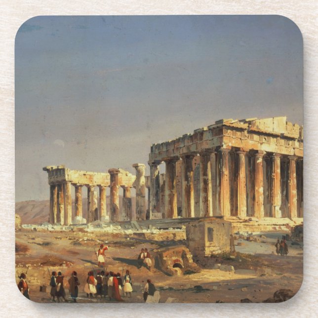 Porta-copo O Partenon, 1863 (Frente)