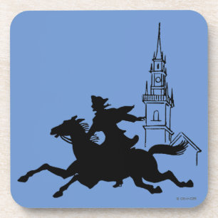 Porta-copo O passeio de Paul Revere