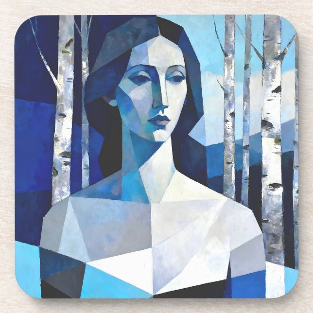 Porta-copo O Porte de “Caelith” – Um Retrato Abstrato (Frente)