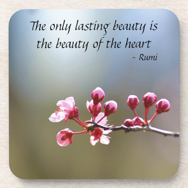 Porta-copo O primavera floresce beleza (Frente)