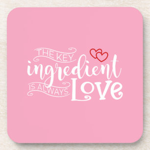 Porta-copo O principal componente é o Namorados do amor POR