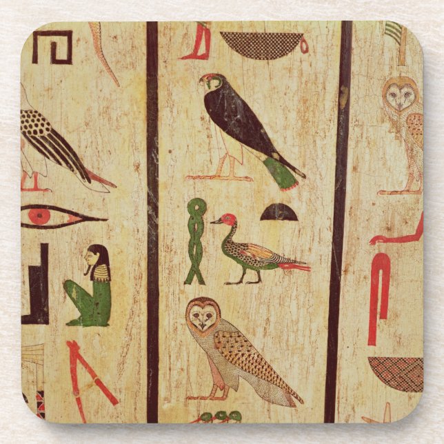 Porta-copo O sarcófago de Psamtik eu (664-610 BC) detalho o (Frente)