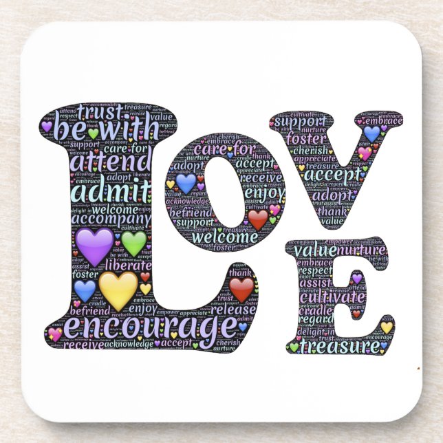 Porta-copo O Significado do Amor (Frente)