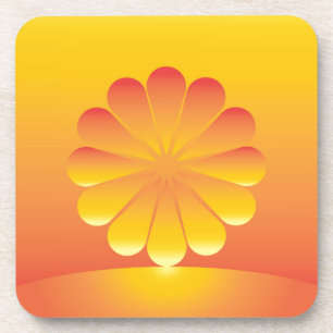 Porta-copo o sol nasce