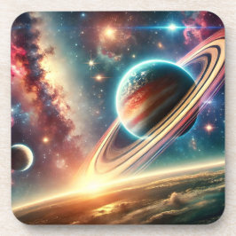 Porta-copo O tema espacial do universo bebe coasters