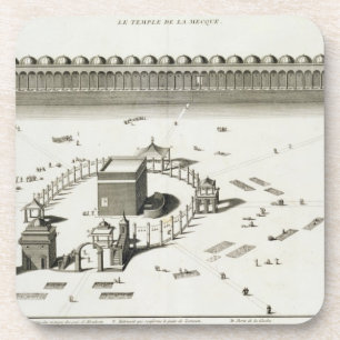 Porta-copo O templo da Meca (gravura)