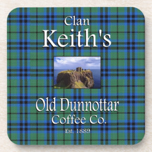 Porta-copo O velho Dunnottar Coffee Co do Clan Keith.