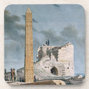 Porta-copo Obelisk de Cleopatra (w/c no papel)