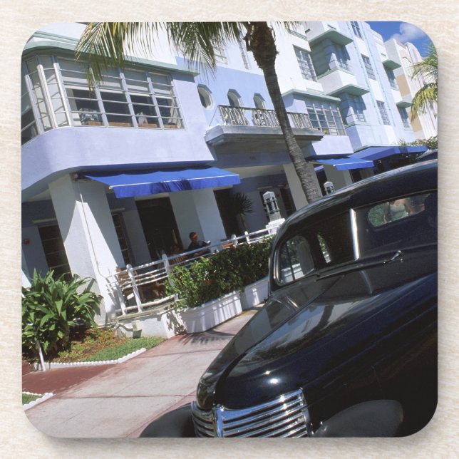 Porta-copo Ocean Drive, Miami Beach Flórida (Frente)