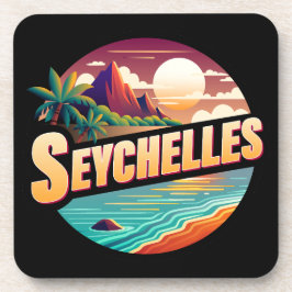 Porta-copo Oceano Índico das Seicheles