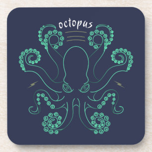Porta-copo Octopus Cephalopod Tentáculos
