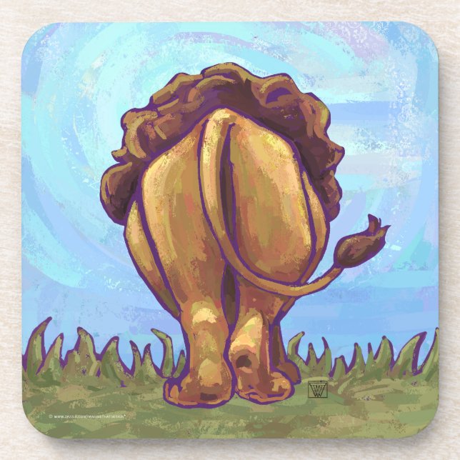 Porta-copo Ofertas e acessórios de leões (Frente)