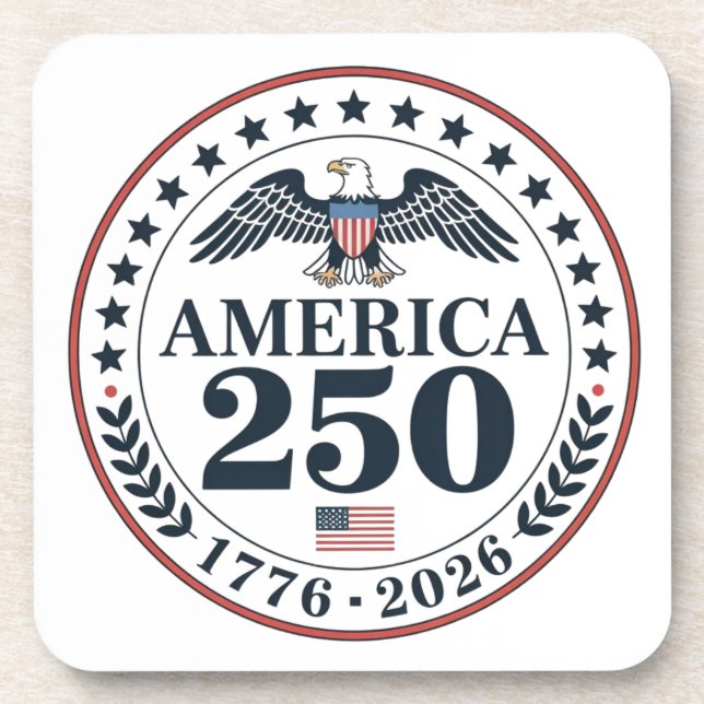 Porta-copo Official America 250th Anniversary Commemorative (Frente)