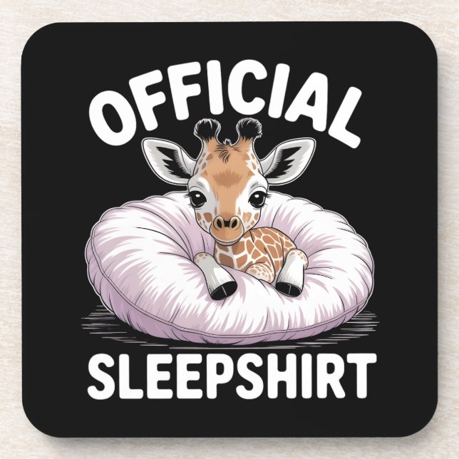 Porta-copo  Official  Sleepshirt Giraffe (Frente)