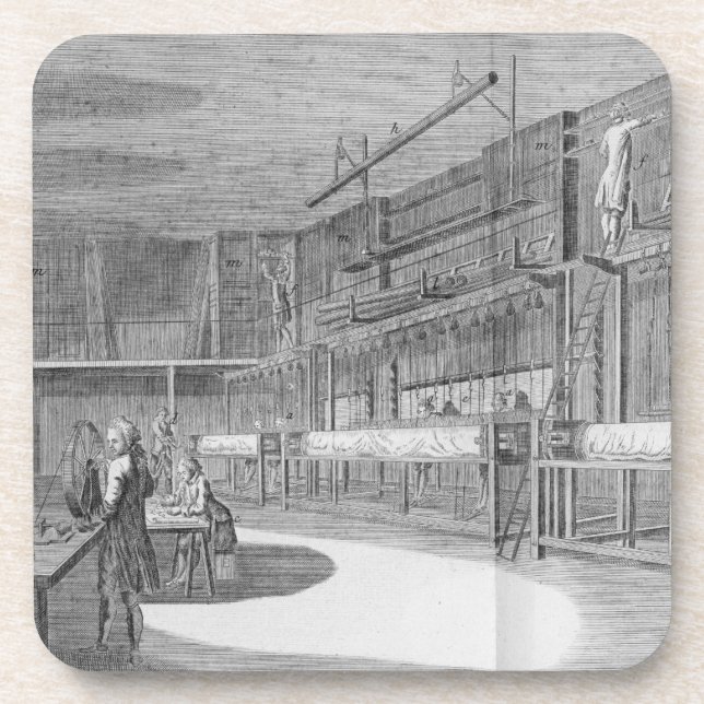 Porta-copo Oficinas do Gobelin, da "enciclopédia" por Deni (Frente)