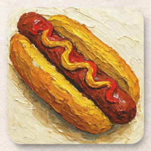 Porta-copo Óleo sobre cachorro-quente (#1)