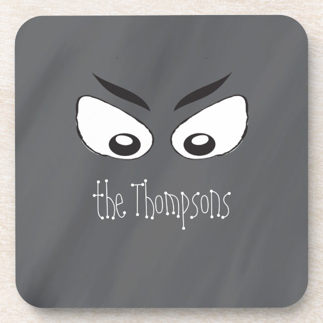 Porta-copo Olho Assustador (Frente)