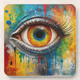 Porta-copo olho convidativo